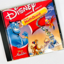 Disney Math Quest With Aladdin Cd Rom 18 Challenging Activities 3 Skill Levels - £19.74 GBP