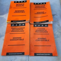 2000 Chrysler Sebring Convertible Service Shop Repair Manuals Factory De... - £21.75 GBP