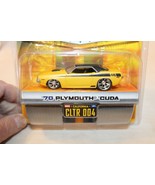 1/64 Scale Dub City Big Time Muscle, 1970 Plymouth Cuda, Yellow, Die Cast - £24.41 GBP