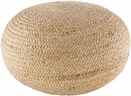 Tintern Collection Tan Jute Knitted Pouf Ottoman - €145,67 EUR