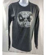 Disney Nightmare Before Christmas Black White women&#39;s Long Sleeve Shirt S - $14.33 CAD