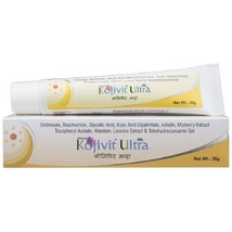 Kojivit ultra gel Decrease Hyperpigmentation, Sunburns and Skin darkening 30 gm - £11.87 GBP