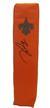 Brandin Cooks Auto New Orleans Saints Signed Football Pylon Photo Proof COA Auth - £137.54 GBP