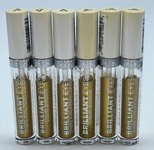 6 pack L'OREAL Brilliant Eyes Liquid Shadow, #445 Crown Gold ~READ - $26.63