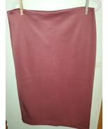 New York &amp; Company Stretch Pencil Skirt, Maroon/Red, Size 12 - €11,15 EUR