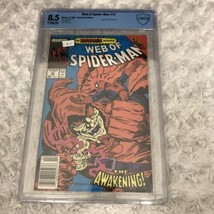 Marvel Web Of Spider-Man 47 The Awakening Hobgoblin 1988 CBCS Graded 8.5 - $39.99
