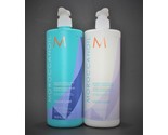 Moroccanoil Blonde Perfecting Purple Shampoo and Conditioner 33.8 oz Set - £74.17 GBP