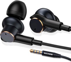 Wired Headphones With [Four Speakers], High-Fidelity Noise-Cancelling St... - $826.86 MXN