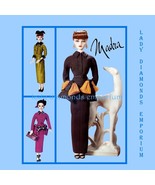Vogue 7382 1950’s High Fashion Clothes for The Ashton Drake Madra Doll H... - £14.11 GBP