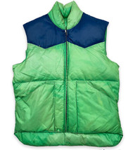 VTG Penfield Trailwear Down Puffy Vest Jacket Adult Sz Small Chartreuse ... - £19.02 GBP