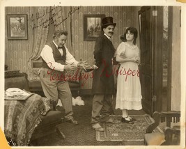 Carmen Phillips Chased Into Love c.1917 Rare Org Photo - £19.91 GBP
