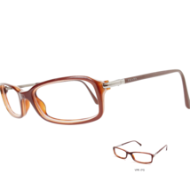 Prada VPR 17G Eyeglasses Brown Plastic Semi-transparent 52-16-135 - £43.15 GBP