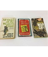 VTG ~WW2 Paperbacks. War Cry, Here is your way, Ernie Pyle, The Western ... - £13.16 GBP