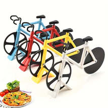 Premium Bicycle Shaped Stainless Steel Pizza Cutter Wheel - £11.95 GBP