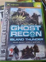 Tom Clancy&#39;s Ghost Recon: Island Thunder (Microsoft Xbox) Complete CIB - £5.09 GBP