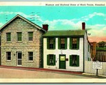Mark Twain Home House Hannibal Missouri MO WB Postcard H2 - $3.91