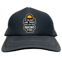 NACHO TYPE TACOS Trucker Cap Foam Baseball Cap Hat Logo Mesh HF0085 - €16,96 EUR