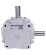 40 HP Right Angle Bevel Gearbox with 2 Keyed Shafts CW/CW 1:1 1800 Max RPM - $5,145.95 MXN