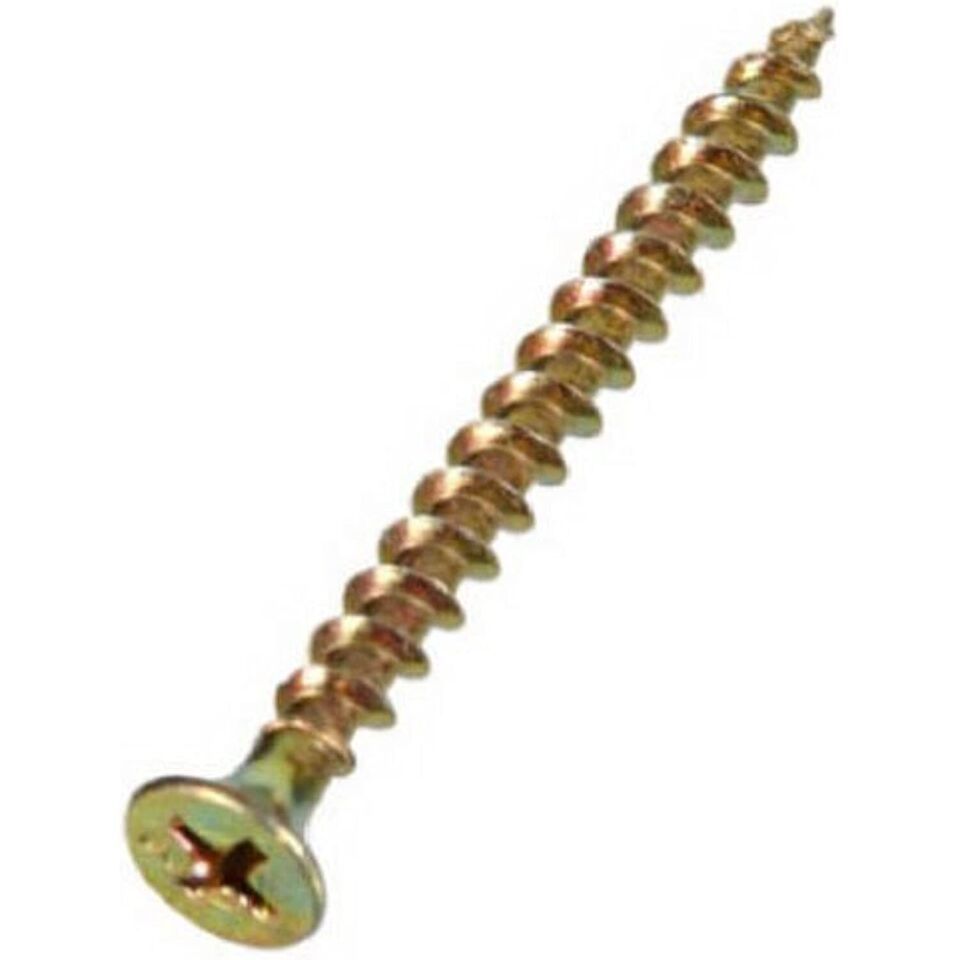 HILLMAN FASTENERS 40888 75 Pack 6 x 1-5/8 Gold Screw - $19.27