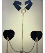 Sexy Reusable Nipple Pasties Black - $25.45 CAD