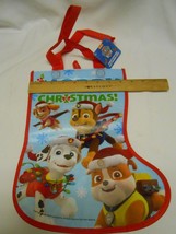 New Nickelodeon Paw Patrol reusable tote party Christmas Stocking Bag  - £5.42 GBP