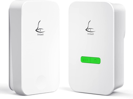 Wireless Doorbell, Door Bell Ringer Wireless with 1 Self-Powered Weather - £46.07 GBP