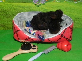 Our Generation Dog Bed Dog Accessories fits American Girl My Life As 18&quot; Dolls - £11.15 GBP