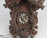 VINTAGE cuckoo clock GERMANY Black Forest BACHMAIER &amp; KLEMMER hunter old... - £79.51 GBP