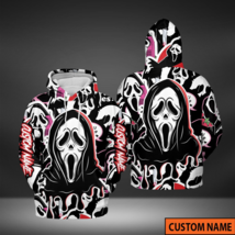 Personalized Ghostface Scream No You Hang Up Horror Halloween Hoodie 3D - £29.26 GBP+