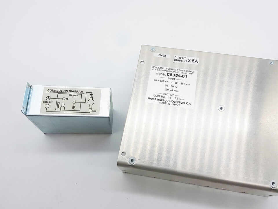 HAMAMATSU C8354-01 OEM Power Supply + Starter / xenon Lamp - $147.51