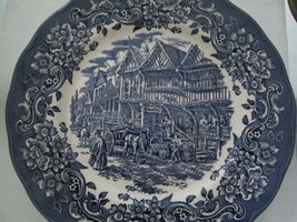 17th Century old England ironstone collector curio plate &quot;Red River&quot; - £27.61 GBP