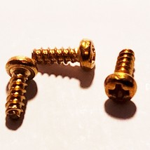 Phillips Button Head Brass Screw .092&quot; x .25&quot; (1/4&quot;) Custom Thread Rolli... - £6.87 GBP