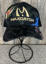 MaxCatch Trucker Ball Cap Hat Snapback Fishing Fish Adjustable 100% Poly... - £10.17 GBP