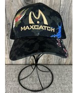 MaxCatch Trucker Ball Cap Hat Snapback Fishing Fish Adjustable 100% Poly... - £10.07 GBP