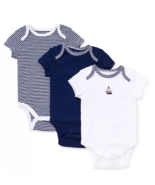 Little Me Baby Boys Sailboat Bodysuits 3-Pack, Choose Sz/Color - £15.96 GBP