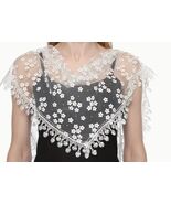 Women&#39;s White Lace Church Veil with gold accents, New #AB-334-R2 - €18,03 EUR