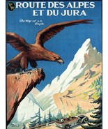 14138.Decor Poster.Room wall vintage Interior art design.Alps way of the... - $17.10+