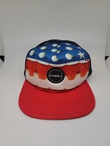 O&#39;Neill Beer Pong Solo Cup Snapback Trucker Hat Party Red White Blue RAD!! Used - £15.81 GBP