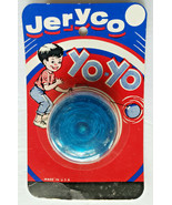 Vintage 1970&#39;s Jeryco Yo Yo Solid Clear Blue Without or with Stripe Random - £7.83 GBP