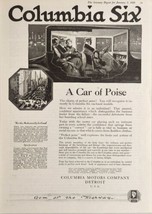 1920 Print Ad Columbia Six Enclosed Model Motor Cars Columbia Motors Det... - $23.23