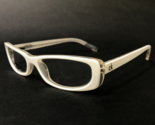 Calvin Klein Eyeglasses Frames ck5590 105 White Clear Beige Cat Eye 50-1... - $60.56