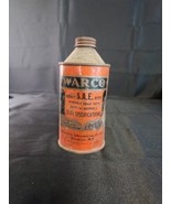 Old WARCO Brake Fluid Oil Can Cone Top Made in USA Gas Station  - $13.99