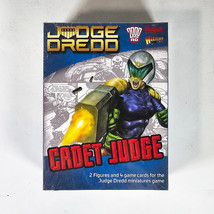 2000 AD Judge Dredd Miniatures Game Cadet Judge Warlord Games/Rebellion - $33.66