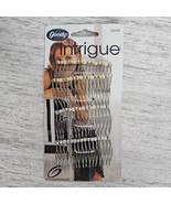 Vintage 1999 GOODY Intrigue 4 Fashion Combs Hair Metal NIP - $18.98 CAD