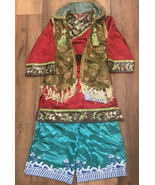 Disney Pirates of the Caribbean Elizabeth Swann Costume Dress Up sz 5/6 - £18.89 GBP