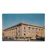 Postcard US Post Office Broadway And Fourth Streets Troy New York Chrome - $4.88