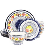 Gibson Elite Luxembourg 12 Piece Dinnerware Set - £86.65 GBP