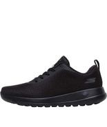 SKECHERS Womens GOwalk Joy Paradise Trainers Black/Black - $62.14