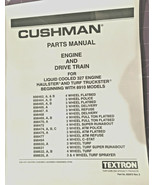 Cushman 832972 Rev. 3 Engine/Drive Train Parts Manual 327 Daihatsu Models - $280.99 MXN