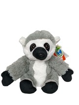 Wild Republic Ring Tailed Lemur Primate Monkey Plush Stuffed Animal 2019 7&quot; - £18.68 GBP